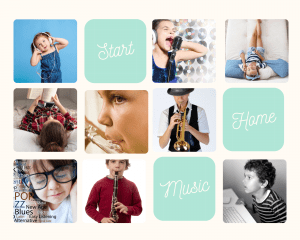 les enfants font de la musique à la maison pendant le confinement lié au covid19.