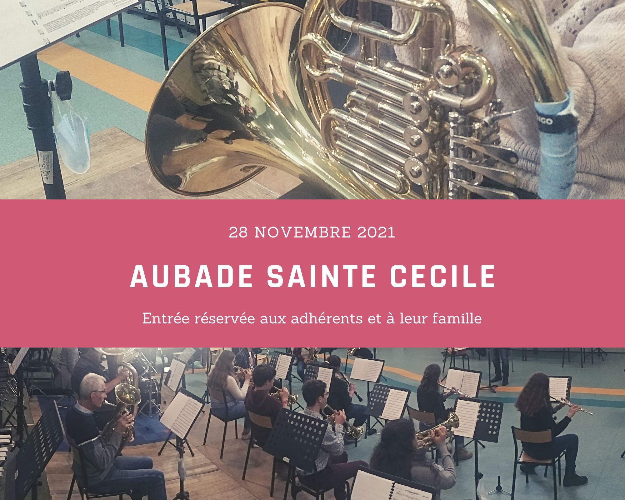 A VOS AGENDAS – Aubade de Sainte Cécile par les orchestres d’Elèves