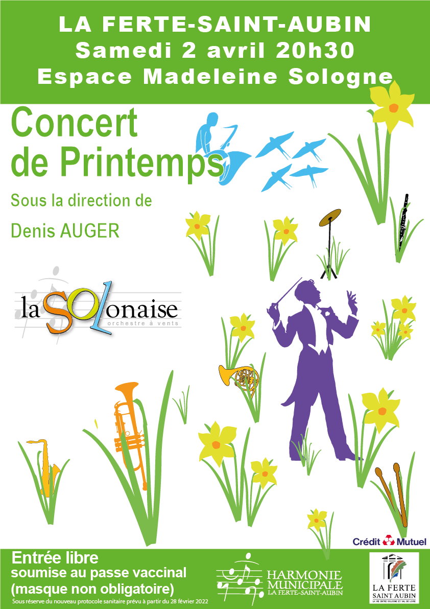 A VOS AGENDAS – Concert de Printemps par LA SOLONAISE