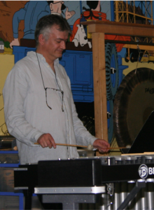 Denis au vibraphone