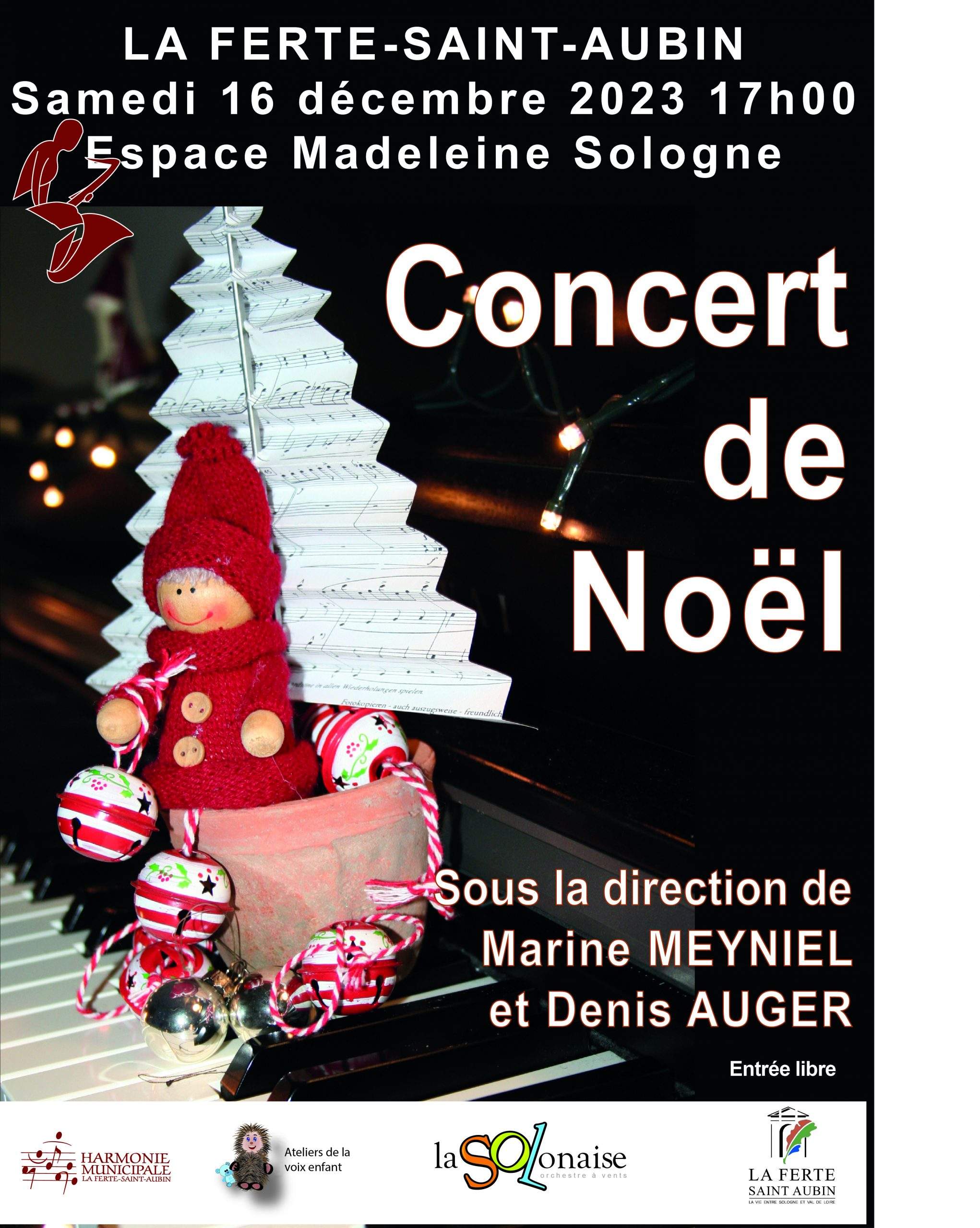 A VOS AGENDAS – Concert de Noël 16.12.2023