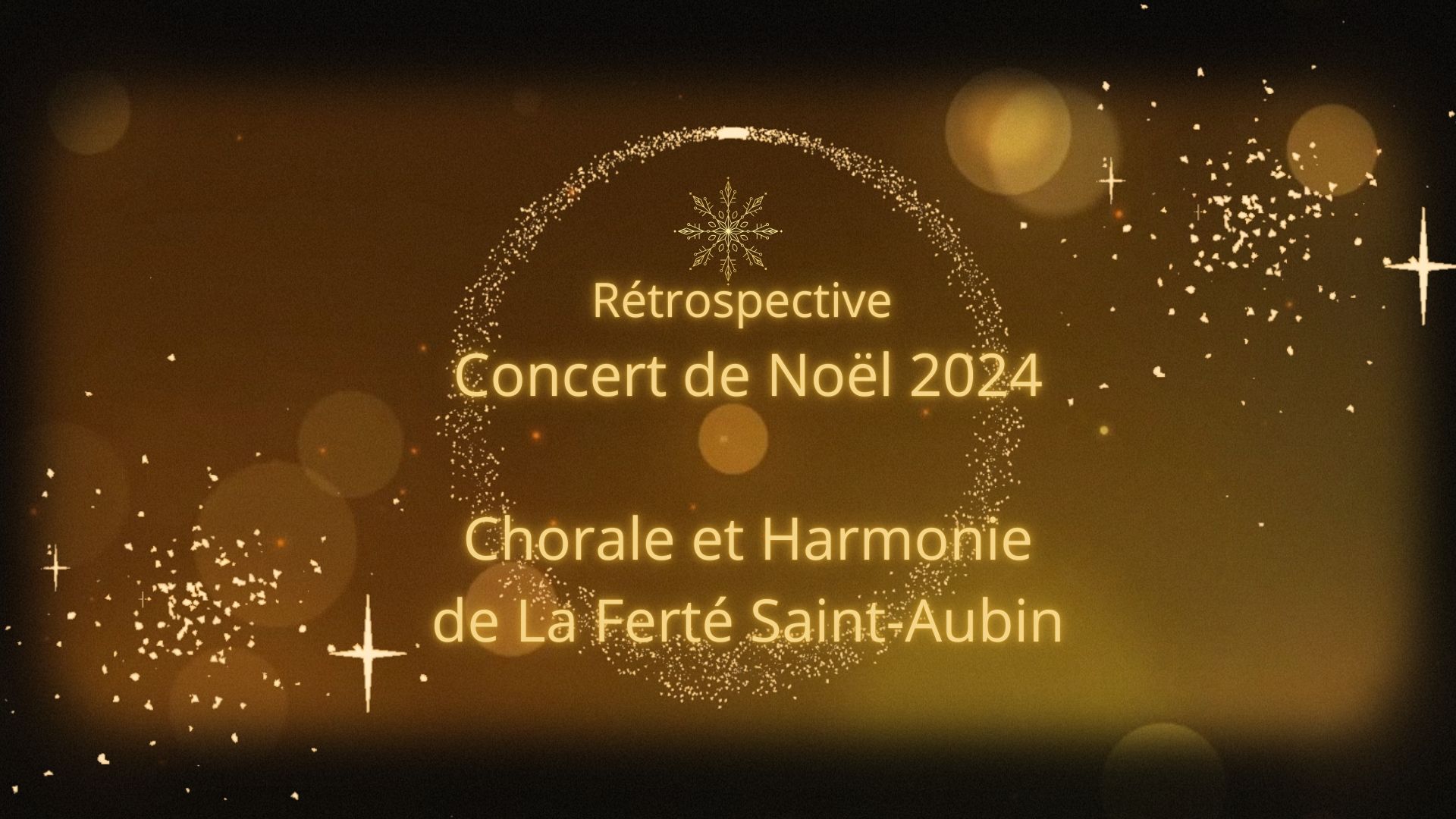 Rétrospective du Concert de Noël 2024